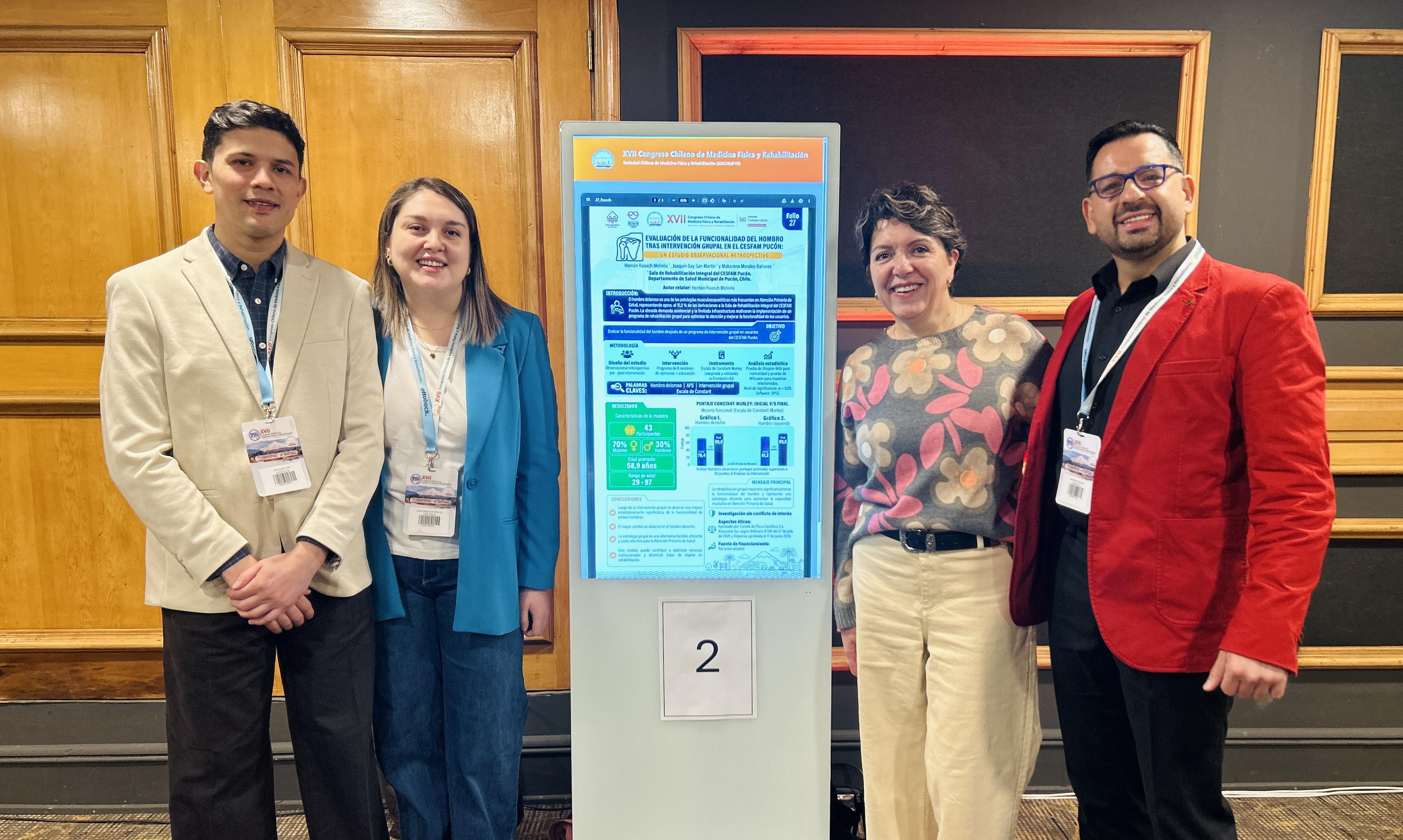 Participación de RBC – XVII Congreso Chileno de Medicina Física y Rehabilitación (SOCHIMFYR 2026)